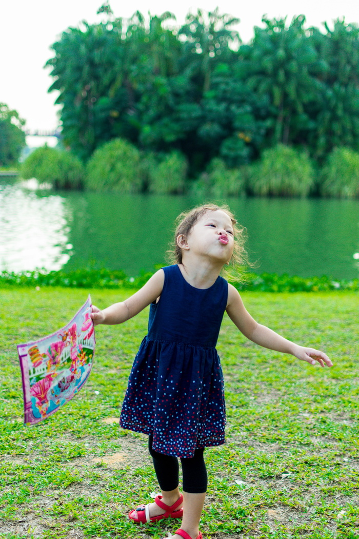 树木，湖泊，森林，自然，孩子，有趣，有趣，玩得开心