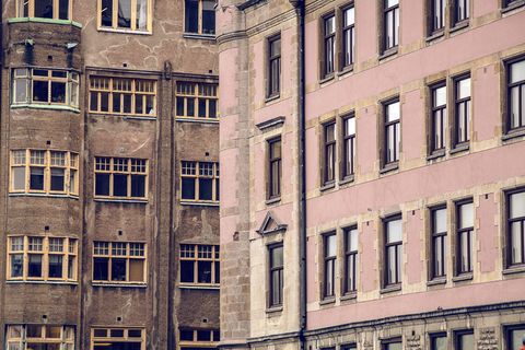 哥德堡，斯维里奇，窗户，房子，哥德堡，旧，建筑，建筑