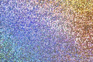 蓝色和五颜六色的闪光