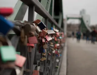 德国，法兰克福，坎达多斯，普恩特，阿莫尔，挂锁，锁，爱