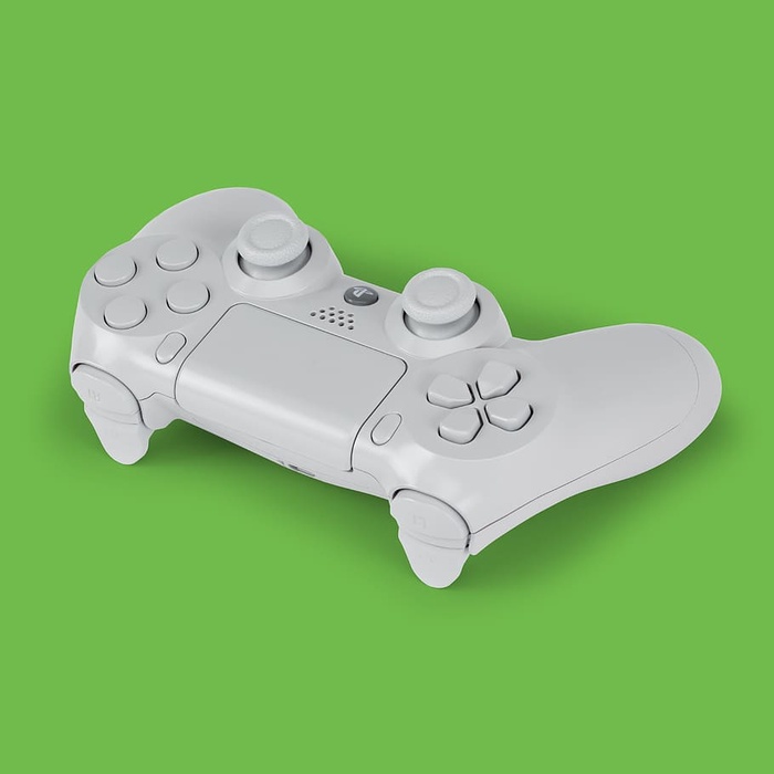 白色索尼PS4控制器
