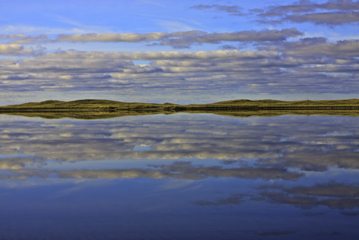 加拿大，纽芬兰，倒影，水，云天，天空，宁静，大自然之美