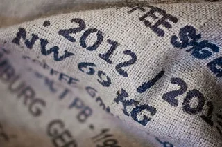 灰色、黑色、麻袋、nw、千克、粗麻布、特写、纺织品