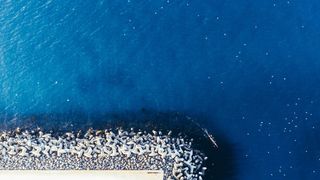 无人机，空中，无人机照片，从上面，冲浪板，冲浪板，皮划艇，划桨