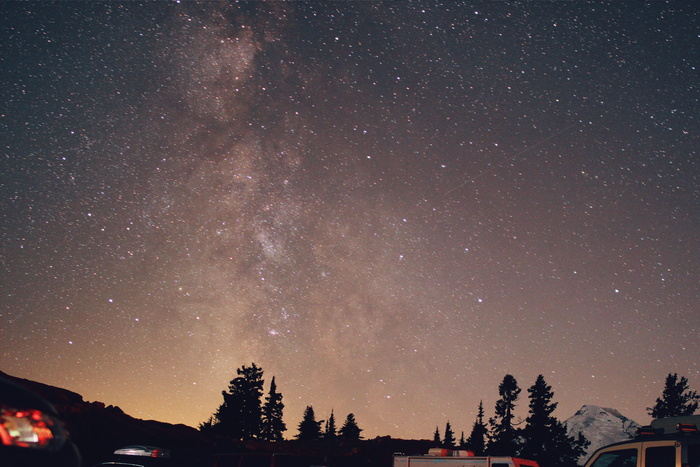 夜晚的凝视，恒星，星系，太空，天文学，夜晚，黑暗，夜晚