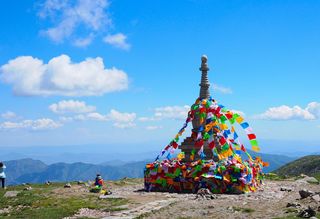 *北部，流光，白云，山，天，云天，宗教，信仰