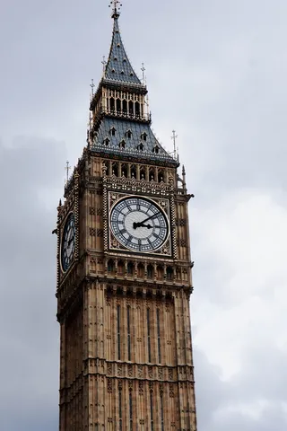 英格兰, 伦敦, 云, 时钟, 大本钟, 威斯敏斯特, 塔, 伊丽莎白塔