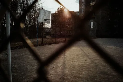 德国，柏林，篮球，篮球场，胡德，建筑，街区，城市