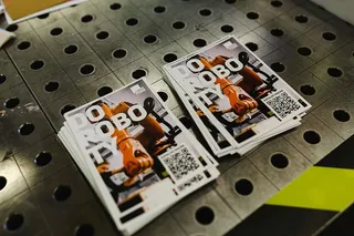 展览中的机器人