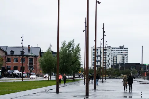 城市的, 活的, 城市, 生活方式, 人, 生活, 社区, 城市生活方式