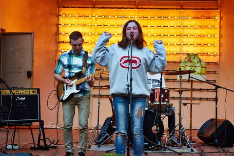 音乐会，歌手，音乐，地址，爵士乐，音乐会，歌手，地址，麦克风