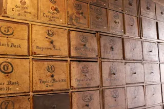 抽屉，药剂师，复古，盒子，木头，全框架，背景，没有人