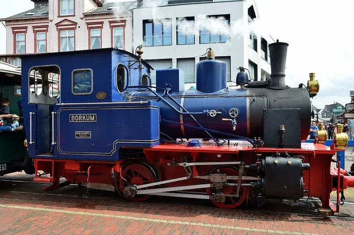 borkum，小地面，diesellock，蒸汽铁路，铁路，历史，loco，北海岛屿