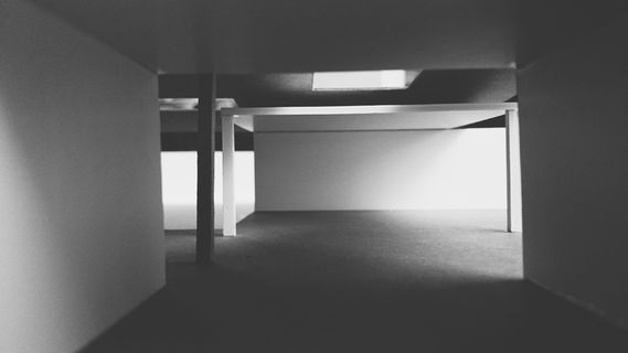 印度，金奈，建筑，空间，模型，黑白，室内，建筑