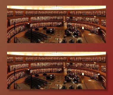 图书馆房间摄影