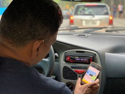 巴西、里约热内卢、立体声、出租车、优步、gps、实体模型、移动性