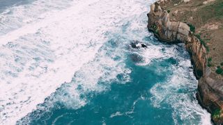 海浪、水、自然、纹理、图案、高地、海岸、海滩