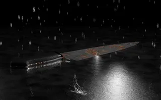 黑色、把手、刀、表面、雨、湿、水、滴水