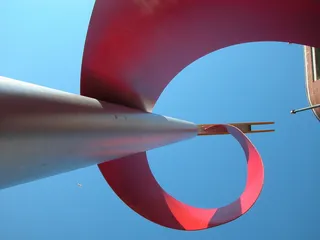 螺旋、旗帜、杆子、户外、旗帜、旗帜、杆子、装饰、节日