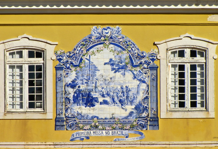窗户，房子，陶瓷，瓷砖，azulezhu，azulejo，图片，绘画