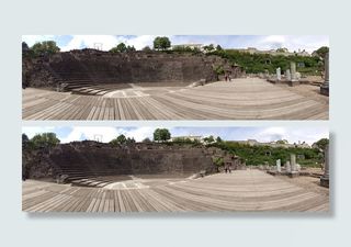 里昂，法国，建筑，罗马，遗址，旅游目的地，天空，历史