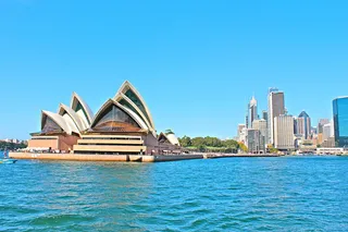 澳大利亚、悉尼、歌剧院、城市、港口、天际线、建筑、城市景观