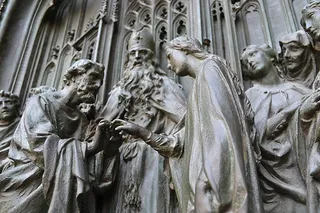 米兰，浮雕，大教堂，雕塑，人体表现，雕像，艺术和工艺，表现