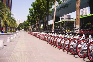 怀特，自行车，自行车，旅游，世界，亚洲，中国，夏曼