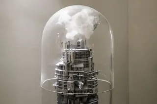 技术、建筑外观、建筑结构、无人、建筑、电缆、连接、摩天大楼