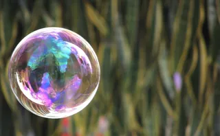 图形, 泡沫, 肥皂, 街, 反思, 闪亮, 特写