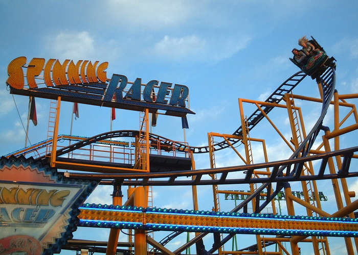 funfair、joust、fun、游乐园骑乘、游乐园、艺术文化娱乐、过山车、sky