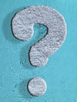 灰色，问号，水插图，游泳池，问题，清洁，游泳池，水