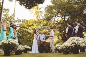 婚礼，人，婚姻，已婚，婚礼，户外，女人，男人