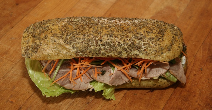 三明治、羊腿、羊羔肉、味道、食物、沙拉、餐饮、点心