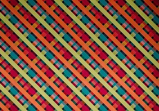 彩色重复对角线图案背景