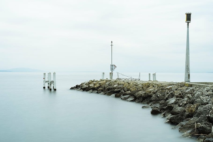 码头，海洋，户外，港口，岩石，海洋，海岸，水