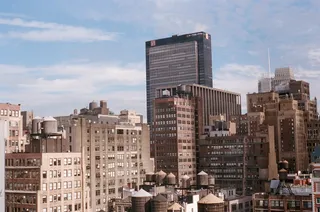 纽约，美国，曼哈顿，纽约，纽约市，天际线，建筑，天空