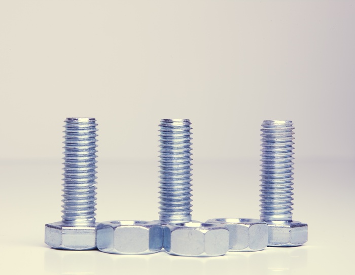 螺钉，母材，金属，铁，螺纹，连接，内六角，六角螺母