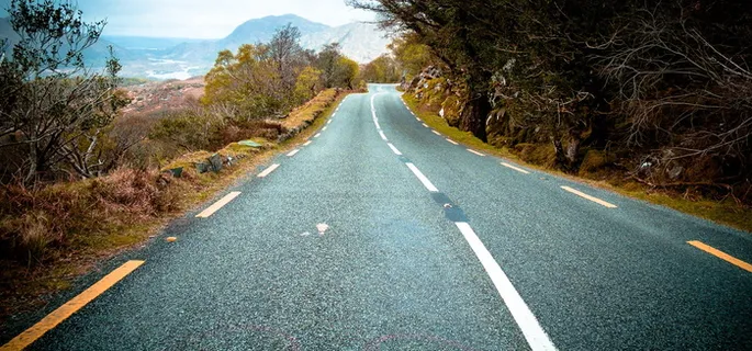 道路、景观、街道、曲线、沥青、驱动、dom、引导