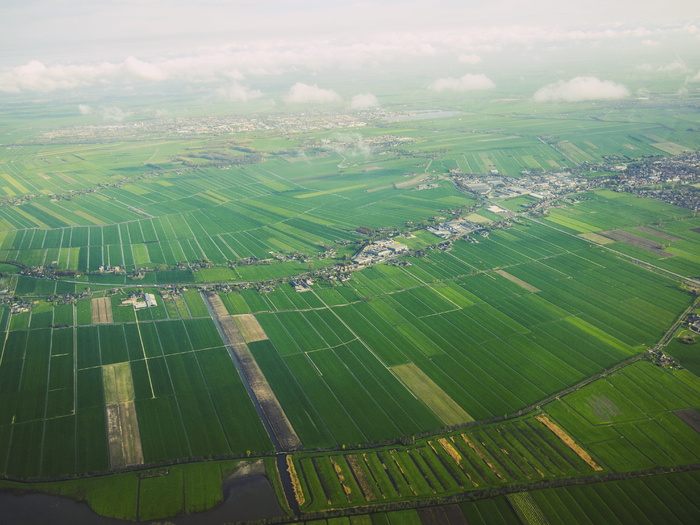 荷兰，风景，风景，鸟瞰，俯瞰，地球，国家，土地