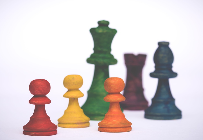 各色棋子