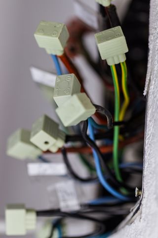 电缆，颜色，墙壁，连接器，电线，电线，连接，特写