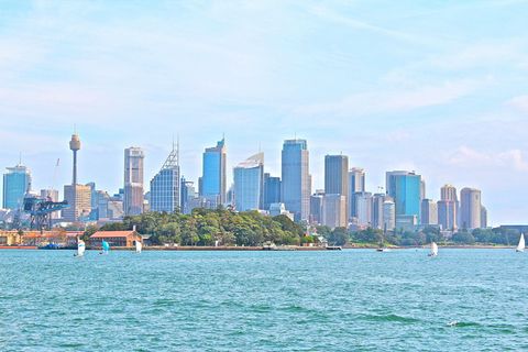 悉尼，澳大利亚，城市，港口，建筑，天际线，地标，城市景观