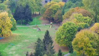 公园、操场、儿童、户外、滑梯、活动、多彩、景观