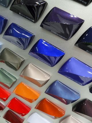 车, 陈列室, 颜色, 车辆, 汽车, 样品, 油漆, 漆