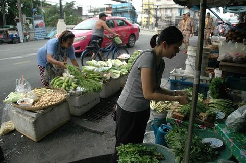 食品、食品和饮料、蔬菜、新鲜度、健康饮食、零售、成人、市场
