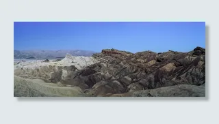 死亡谷全景，莫哈韦沙漠，加利福尼亚州，内华达州，死亡谷国家公园，希泽波尔，沙漠，景观