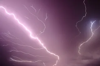 土耳其，33 ada yakut sitesi yönetimi，天气，雷雨，风暴，户外，自然，闪电