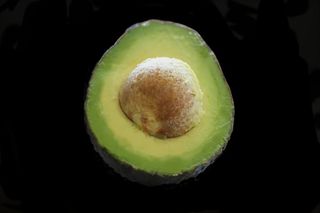 鳄梨，水果，隔离，食品，绿色，有机，营养，蔬菜