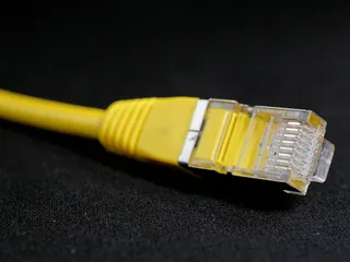 黄色，以太网电缆，黑色，表面，网络，电缆，局域网，电线